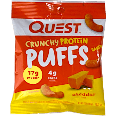 Crunchy Protein Puffs - Cheddar Flavour